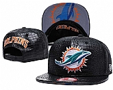 Dolphins Fresh Logo Black Adjustable Hat GS(1),baseball caps,new era cap wholesale,wholesale hats
